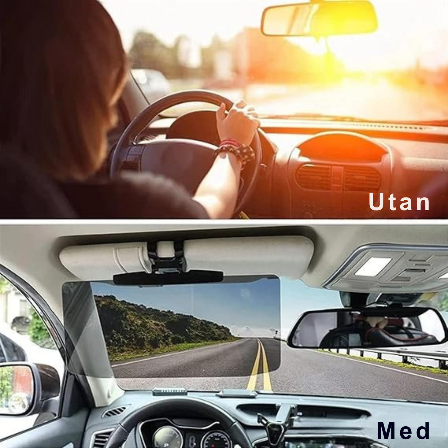 Bil Solskyddsförlängare